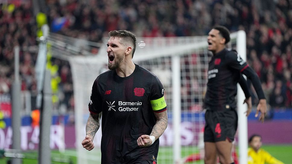 Леверкузен 1:0 Арсенал, Андрих извежда "аспирините" напред след корнер