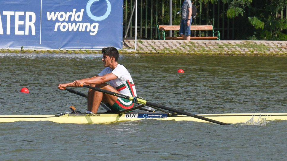 Лазар Пенев трети във финал "Б" на скиф-лека категория на европейското първенство във Варезе