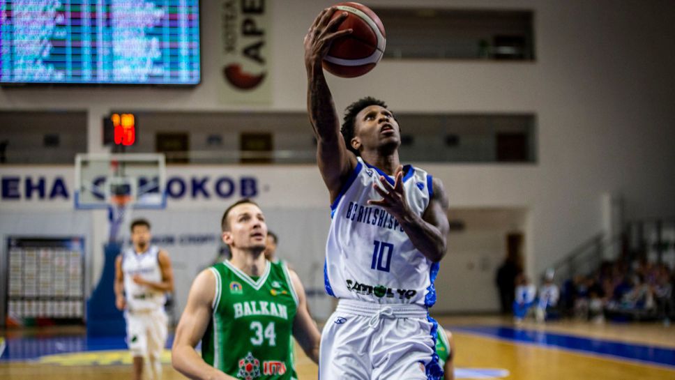 Рилски пречупи Балкан и спечели редовния сезон на НБЛ, "зелените" блокираха в края