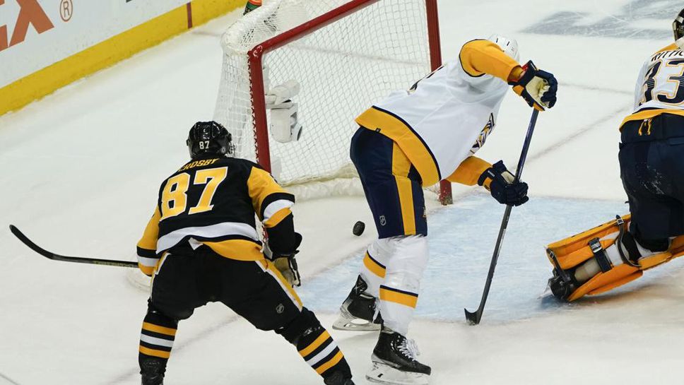 Кросби записа 1400-та си точка и донесе победа на Питсбърг срещу Нешвил