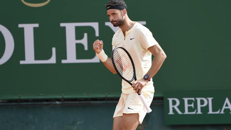  Григор Димитров взе трисетово тестване на старта в Монте Карло 