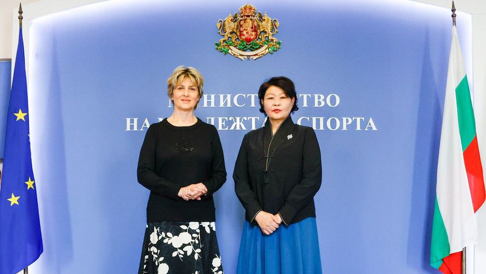 Весела Лечева проведе среща с посланика на Монголия, двете страни обсъдиха бъдещо сътрудничество