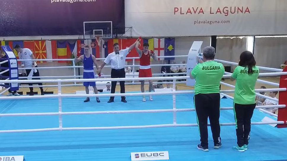 Викторио Илиев се класира в медалите на Европейското по бокс