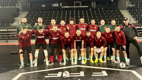  Националите ни по футзал с пета загуба в квалификациите за Евро 2026 