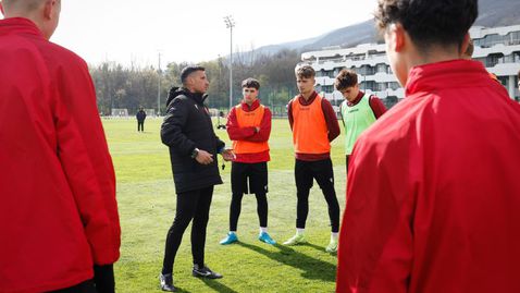  България U16 се събра на лагер преди присъединяване си в шампионата за развиване на УЕФА в Босна и Херцеговина 