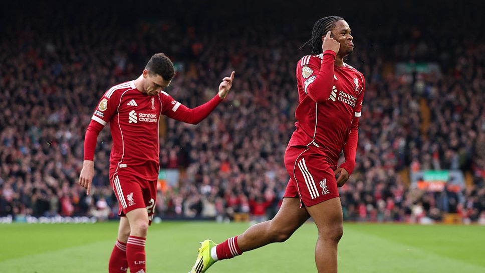 Ливърпул 2:0 Фулъм, Салах удвои