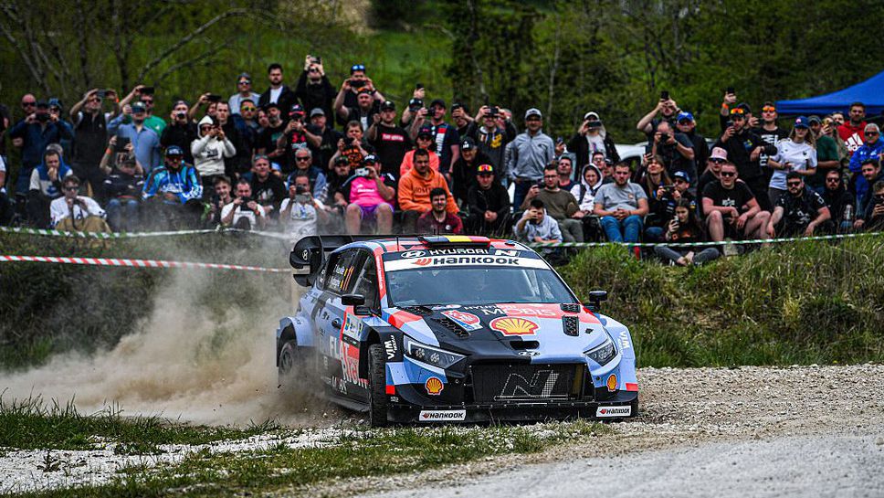 Нювил е на върха на класирането преди последния ден на рали „Хърватия“