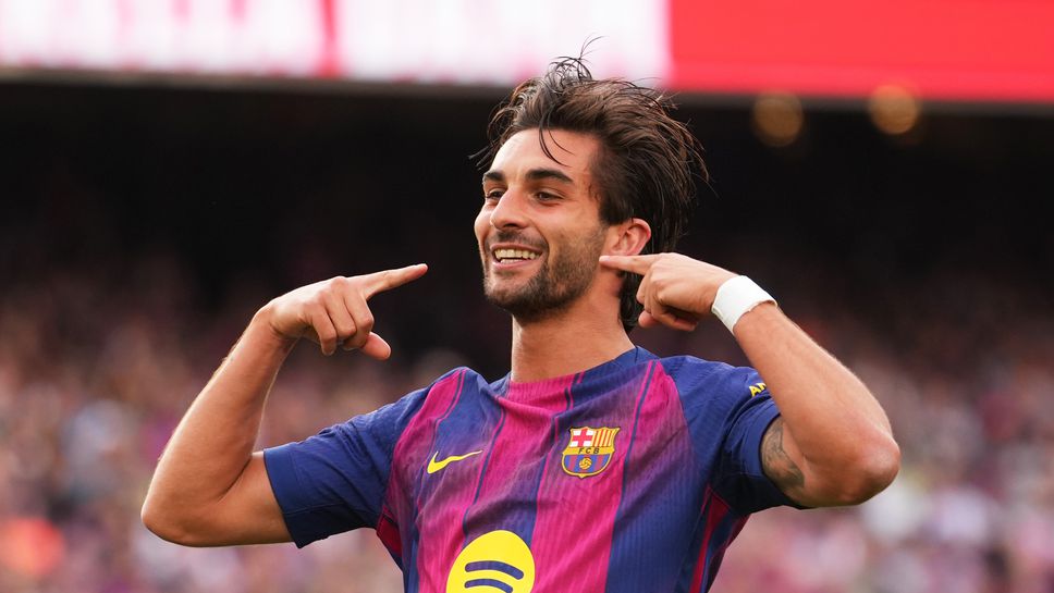 Барселона 1:0 Еспаньол, попадение на Феран Торес