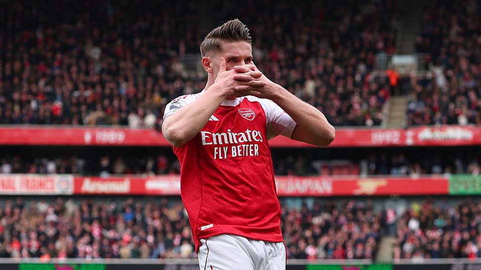 Арсенал 1:1 Борнемут, Гьокереш изравни от дузпа