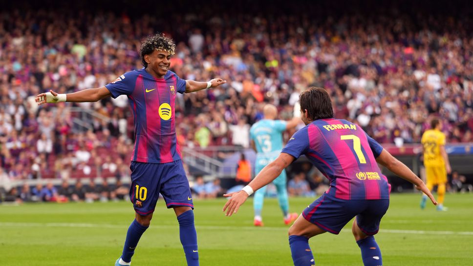 Барселона 4:1 Еспаньол, Рашфорд също вкара