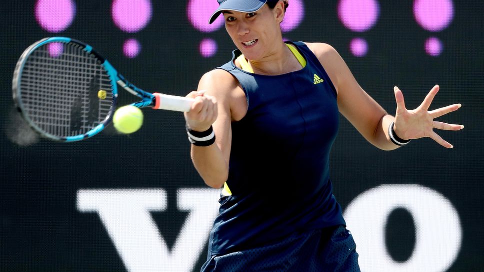 Дъжд и промяна на съперничка не спряха Мугуруса на старта в Рим