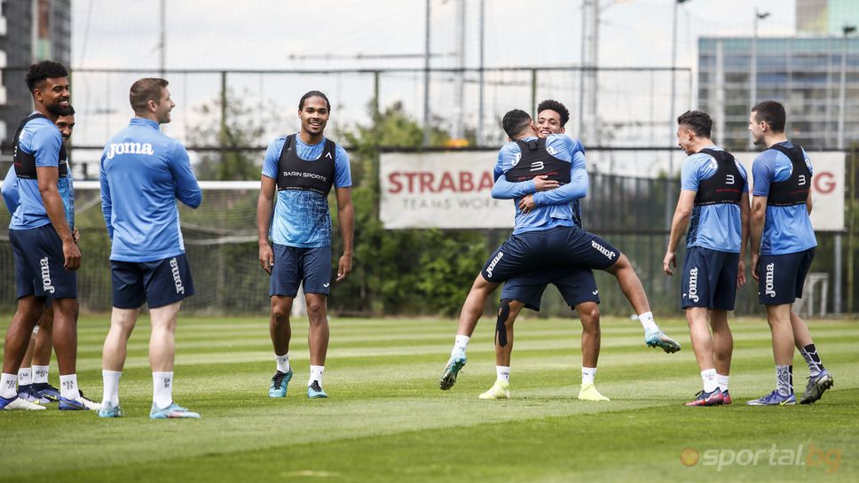 Левски се подготвя за финала с ЦСКА - София