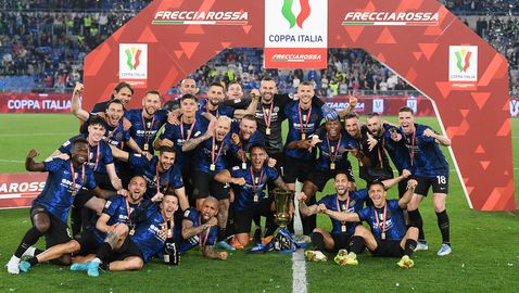 Интер спечели осмата си Купа в спиращо дъха Дерби д'Италия