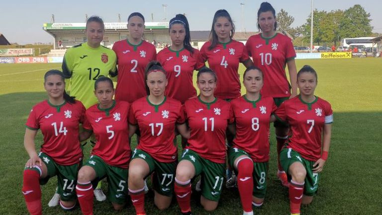 Националният отбор на България за девойки до 19 г регистрира