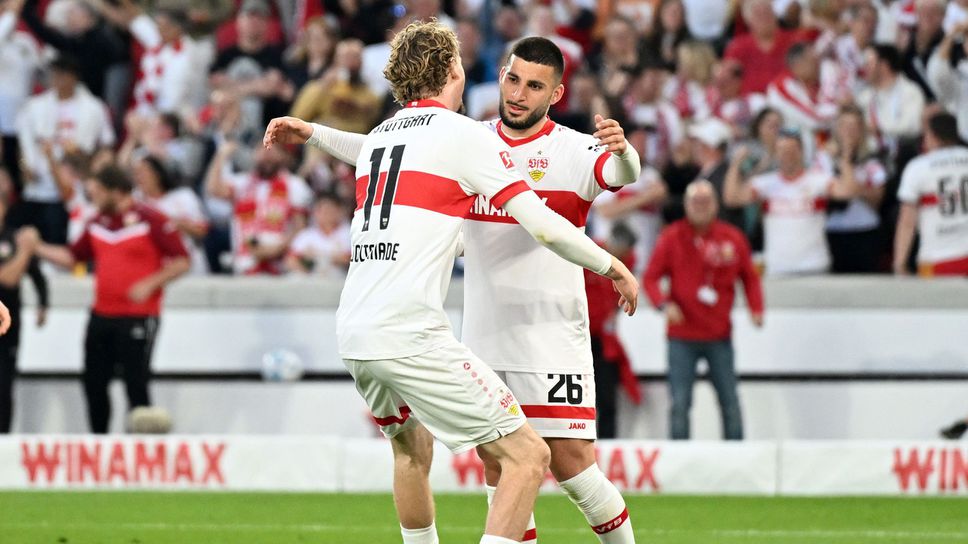 Щутгарт разби Аугсбург с 4 0 в домакинството си от 33 ия