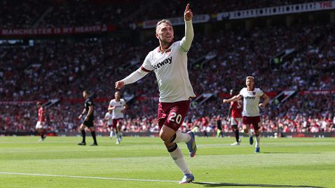  Пропадането на Ман Юнайтед в Премиър лийг продължава, Уест Хам също си потегли с трите точки 