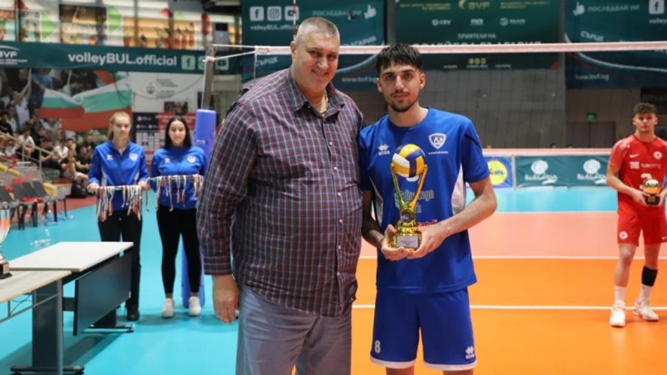 MVP Ерик Георгиев: Титлата е 3000 пъти по-сладка, защото е над ЦСКА