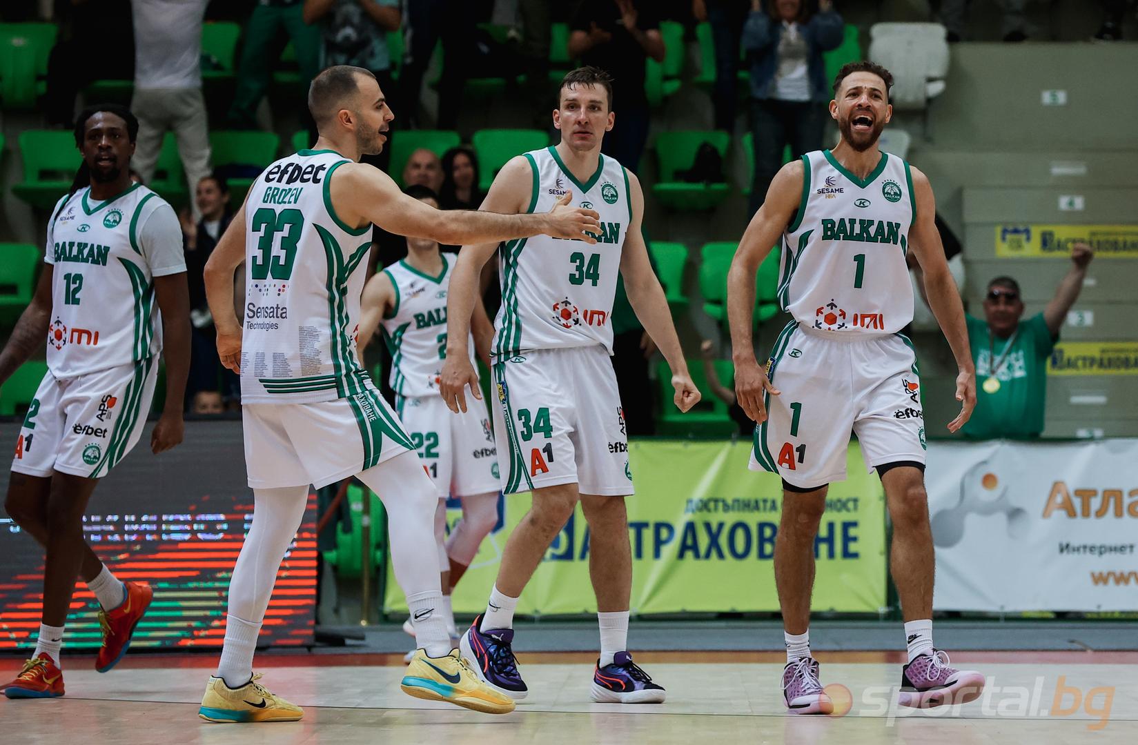 Балкан 80:78 Черно море Тича