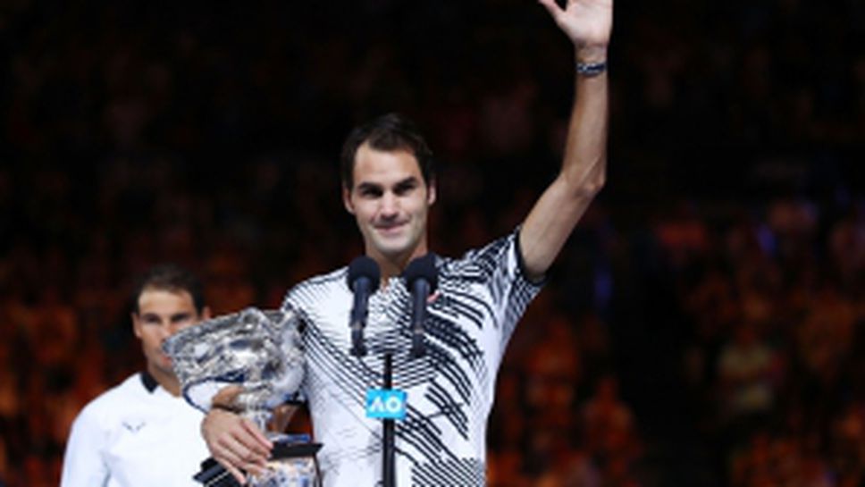 Федерер покори за пети път Мелбърн след епична битка с Надал