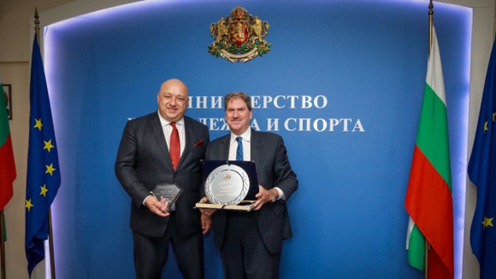 Министър Кралев се срещна с президента на ITF