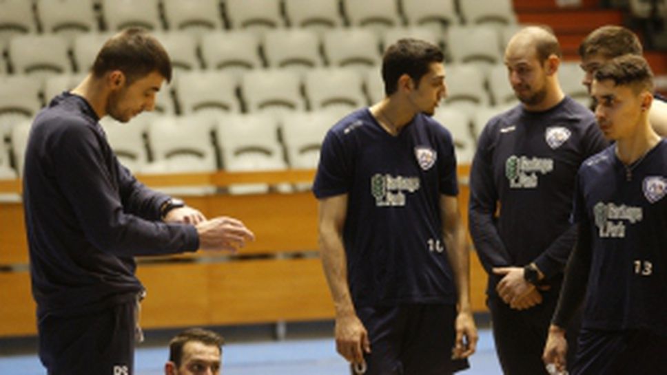 Тренировка на Левски