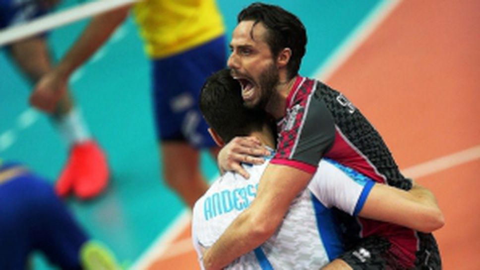 Теди Салпаров и Зенит отмъкнаха гейм с 40:38 от Фридрихсхафен в ШЛ