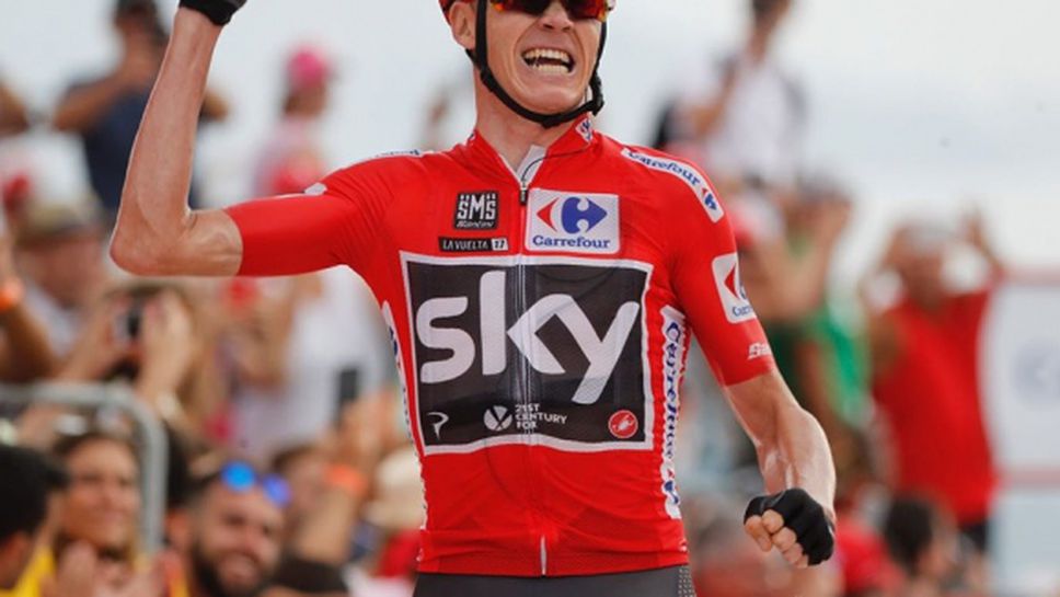 Крис Фрум спечели приза за най-добър колоездач на 2017 година