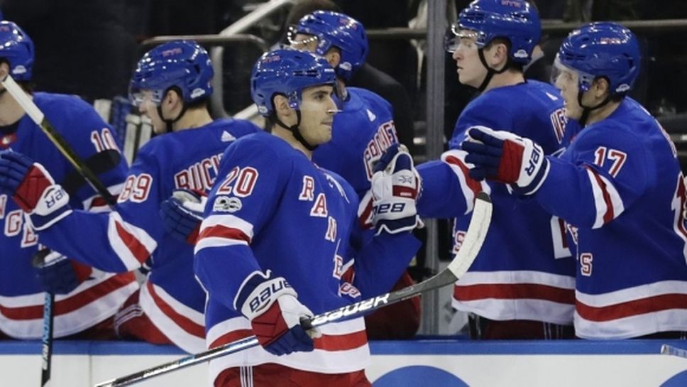 Рейнджърс опита да се събуди срещу Аризона и вкара 5