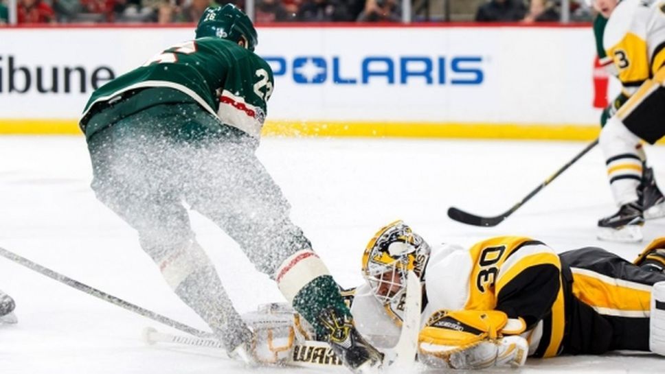 Минесота нанесе четвърто поражение на шампионите след гол в края