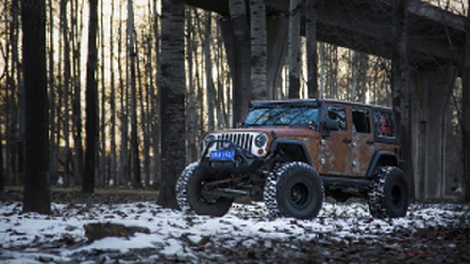 Jeep Wrangler Hunting Unlimited от Vilner: Изкуство от метал и кожа