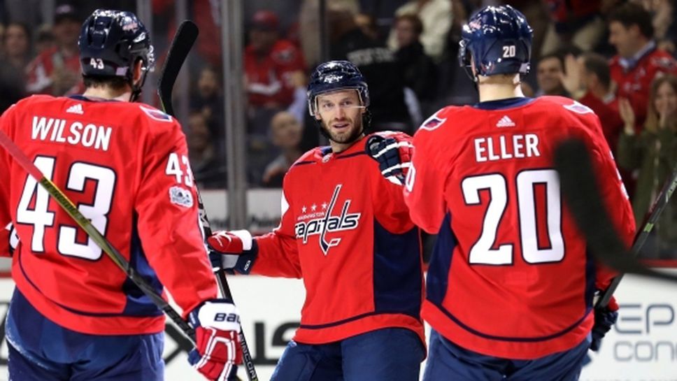 Вашингтон взе трудна победа над Айлендърс и скъси преднината на лидерите