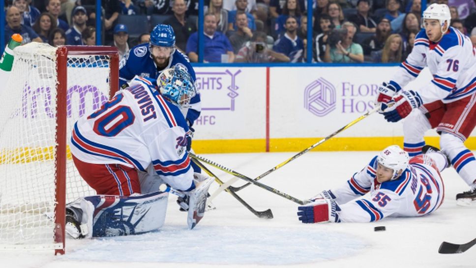 Рейнджърс измъкна трудна победа над Тампа Бей, но продължава да страда