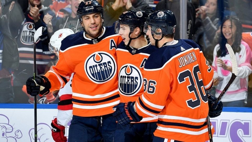 Едмънтън сложи край на негативна серия срещу Ню Джърси