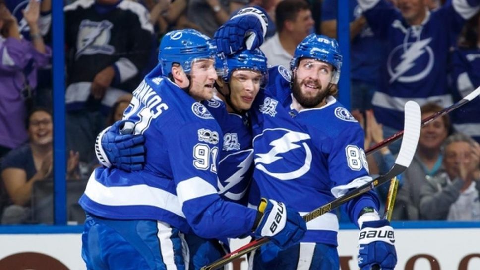 Тампа Бей надделя над Кълъмбъс в мач с девет гола