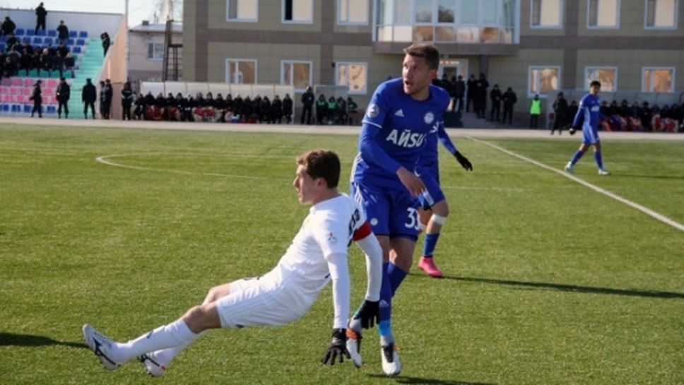 Преслав Йорданов приключи с хеттрик сезона в Казахстан