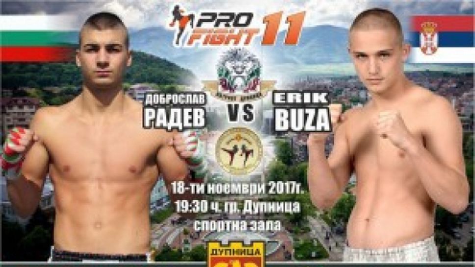 Само за 3 дни продадоха 500 билета за Гала вечерта по кикбокс в Дупница