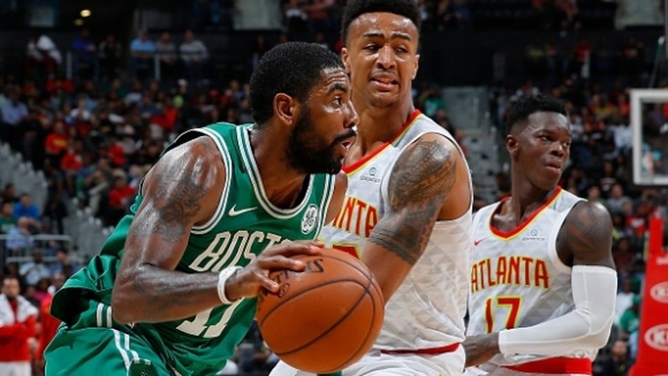 Ървинг се развихри с 35 точки за успех на Бостън, Бруклин надделя над Финикс