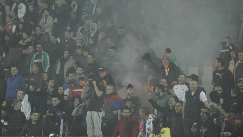 ФИФА одруса Сърбия с глоба заради Косово