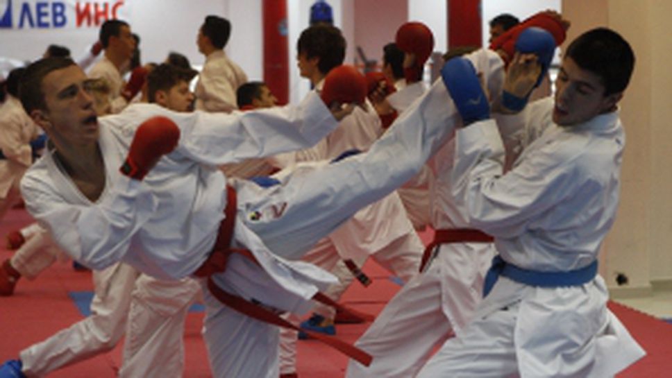 Открита тренировка на националите по карате