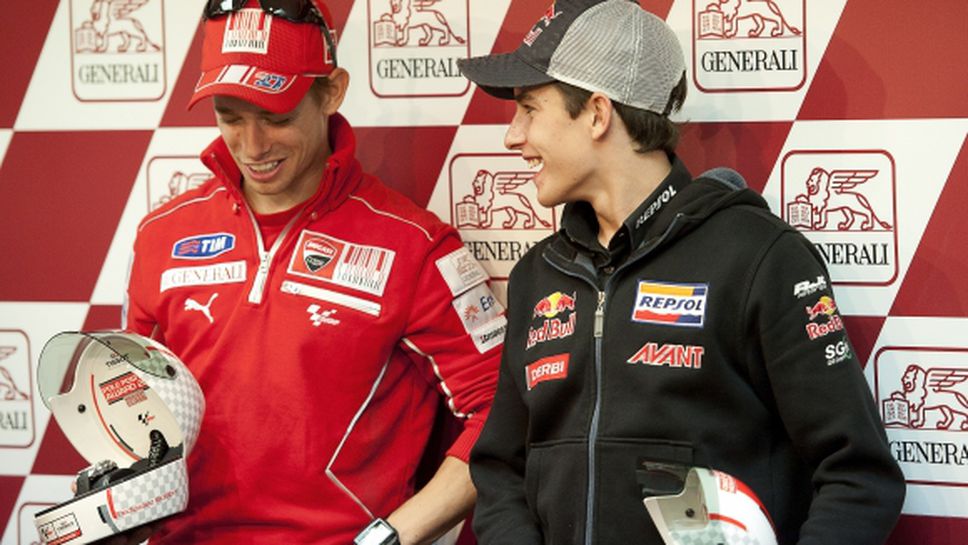 Стоунър вярва, че би победил Маркес в MotoGP
