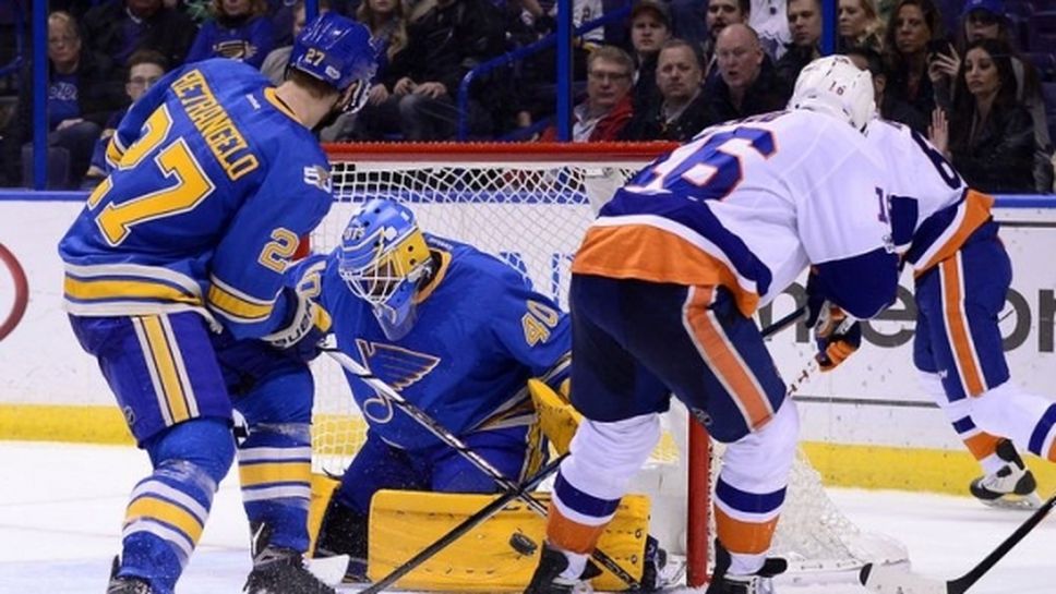 Айлендърс вкара пет като гост на лидера на Запад