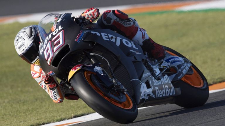 Маркес доминира в първия официален тест след финала на MotoGP