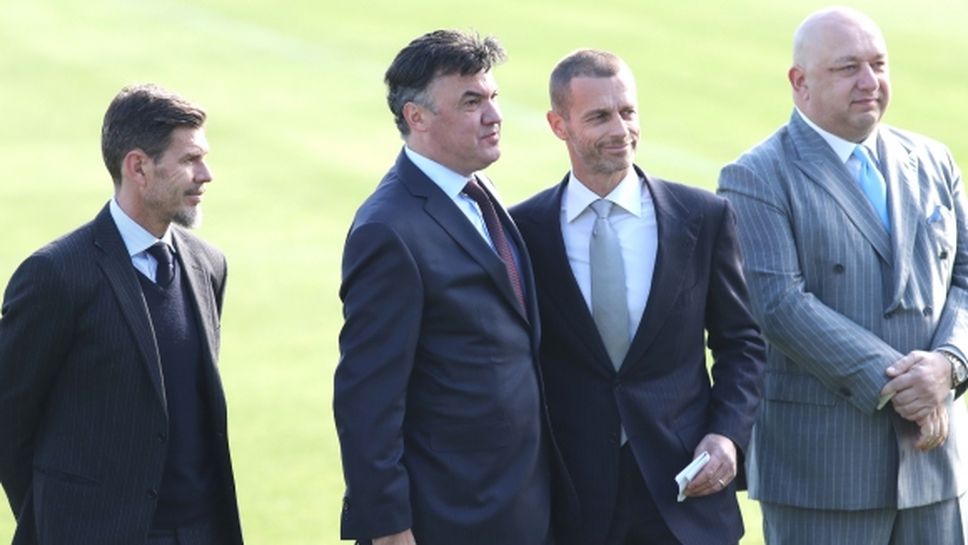 Шефът на УЕФА пристига в България, очаква се да бъдат обявени важни новини