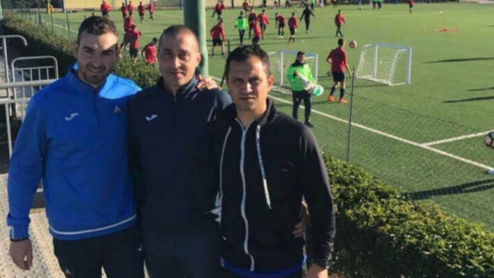 Левски изпрати трима свои треньори от ДЮШ в академията на Каляри