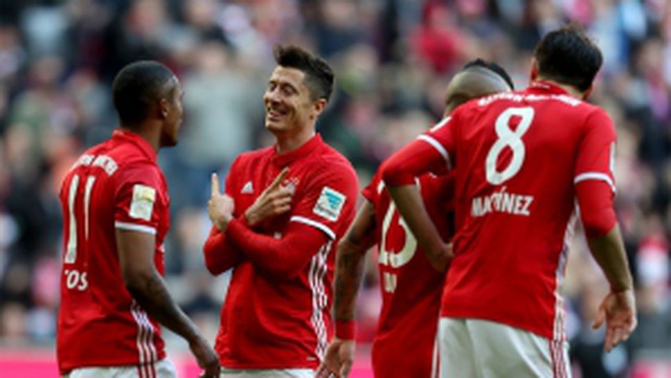 Байерн (Мюнхен) - Хамбургер ШФ 8:0