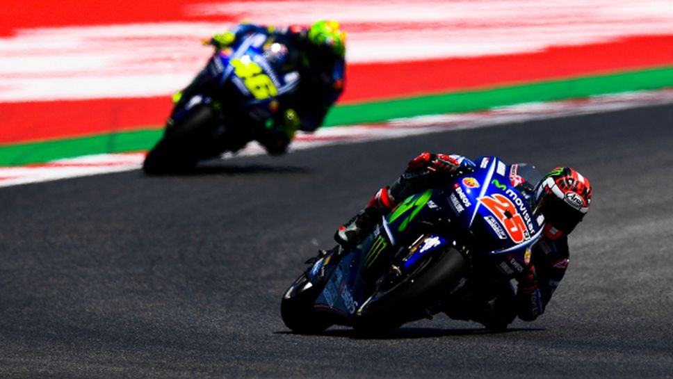 Роси и Винялес приключиха с тестовете за годината в MotoGP