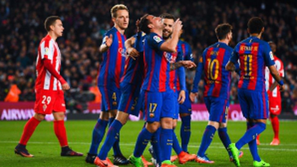 Барселона - Спортинг - 6:1