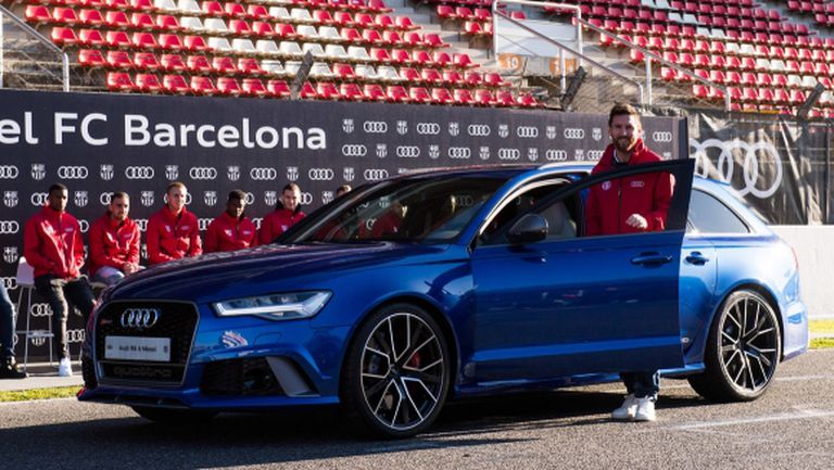 Audi раздаде всичко най-ново и на Барселона (снимки)