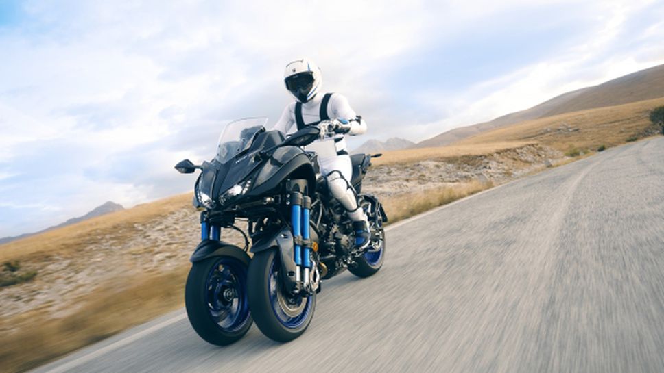Yamaha представи първия в света накланящ се мотоциклет с 3 колела (Видео)