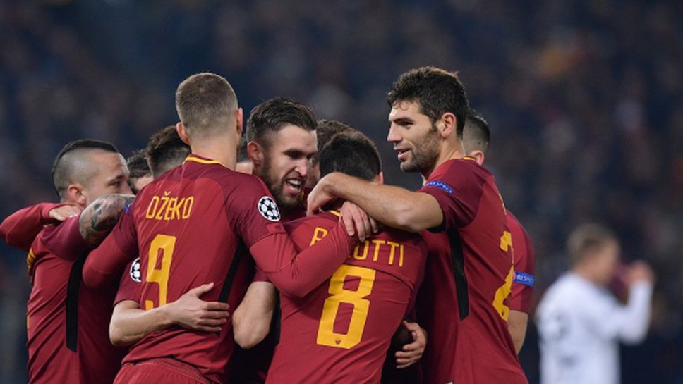 Рома не сгреши срещу Карабах и завърши пред Челси и Атлетико (видео + галерия)